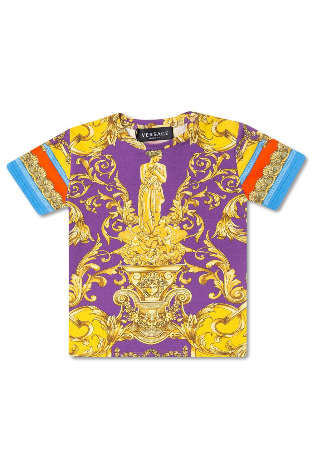 経典ブランド versace 新品未使用 Tシャツ ベビー 女の子 80cm kids